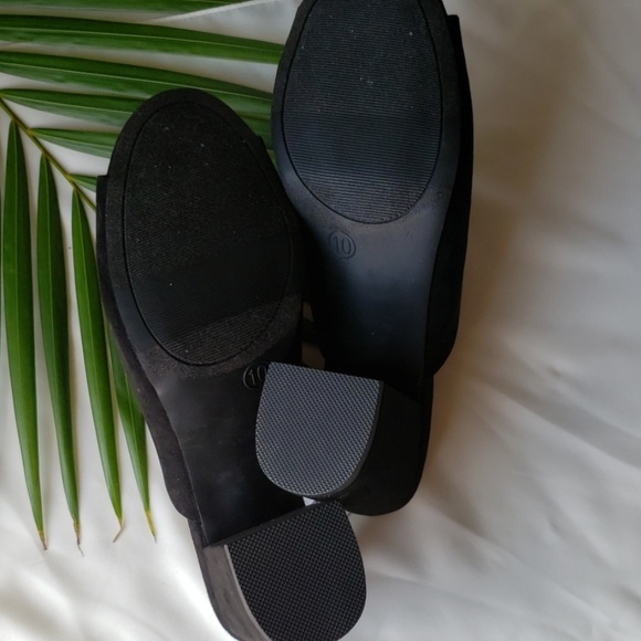 Women's Block Heel Mules-black - Picture 6 of 7